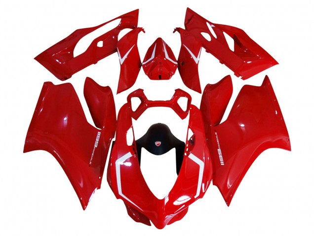 2011-2014 Red Ducati 1199 Motorcycle Fairing Kits UK