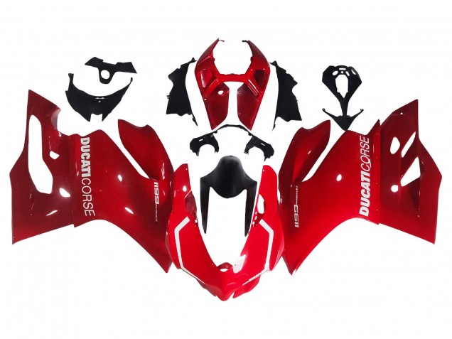 2011-2014 Red Ducati 1199 Motorcycle Fairing UK