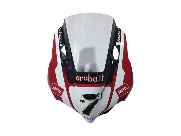 2011-2014 White Red Glossy Black Aruba.it 7 Ducati Panigale 899/1199 Motorcycle Fairings UK
