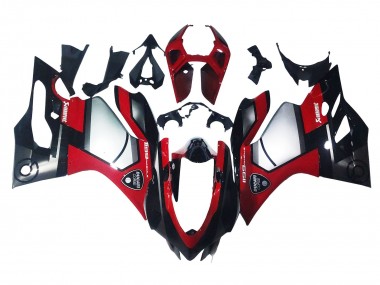 Buy 2011-2014 Red Silver Black Ducati 1199 Motorcycle Fairings UK