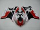 2011-2014 White Red Matte Black Ducati 1199 Motorcycle Fairings UK