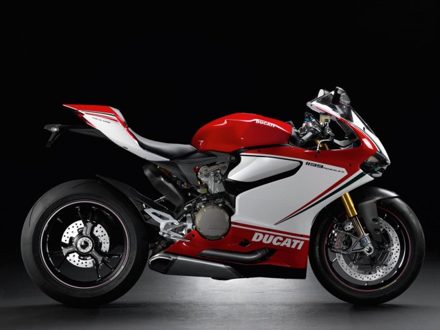 2011-2014 White Red Green Glossy Black Ducati 1199 Motorcycle Fairings UK