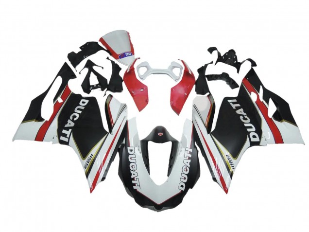 2011-2014 White Red Black Ducati Panigale 1199 Motorcycle Fairings UK