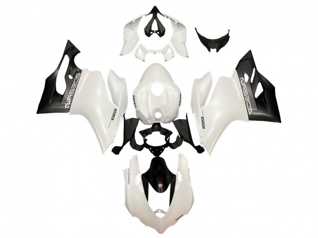 2011-2014 White Black Ducati Panigale 899/1199 Motorcycle Fairings UK