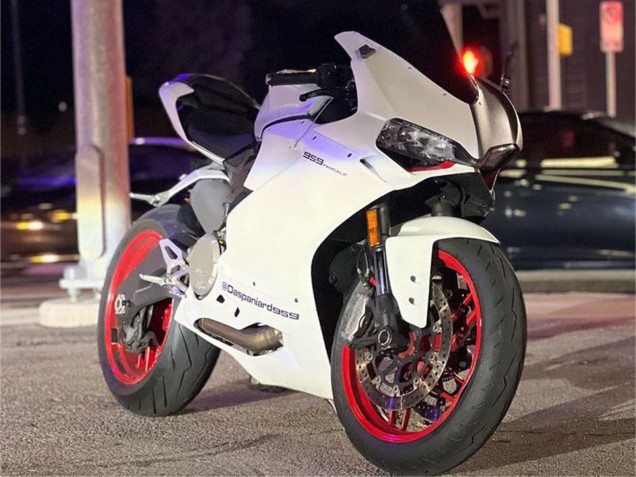 2015-2020 White Purple Ducati 959/1299 Motorcycle Fairings UK