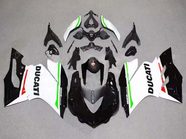 Buy 2015-2020 White Red Green Glossy Black Ducati 1299 Motorcycle Fairings UK