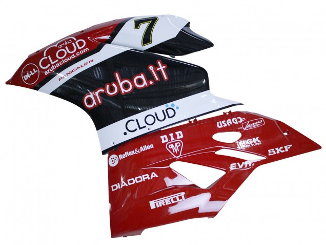 2015-2020 White Red Black Aruba 7 Ducati 959/1299 Motorcycle Fairings UK