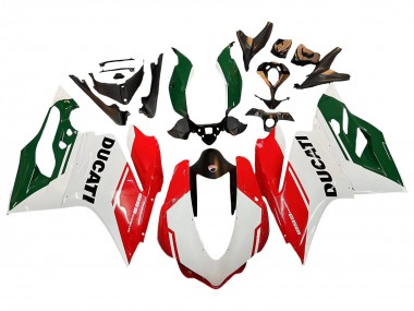 Buy 2015-2020 White Red Green Matte Black Ducati 1299 Motorcycle Fairings UK