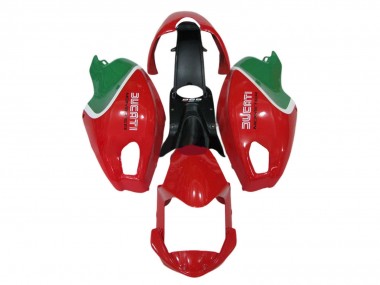 Buy 2008-2012 Red White Green Ducati Monster 696 796 1100 1100S Motorcycle Fairings UK