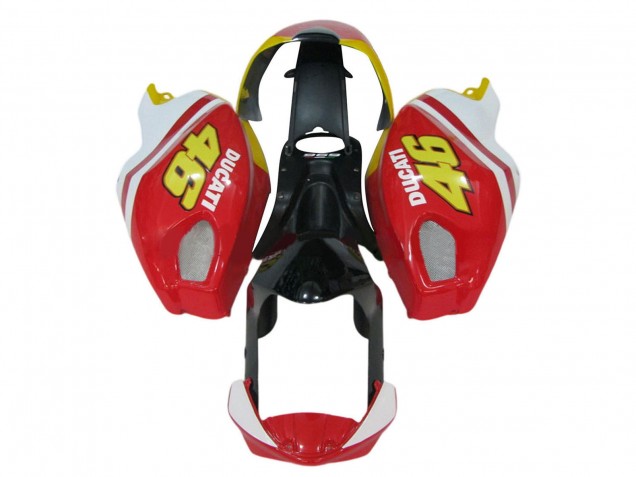 2008-2012 White Red Glossy Black Yellow 46 Ducati Monster 696 796 1100 1100S Motorcycle Fairings UK