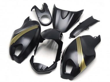 Buy 2008-2012 Matte Black Gold Ducati Monster 696 796 1100 1100S Motorcycle Fairings UK