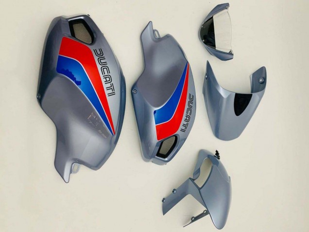 2008-2012 Silver Red Blue Ducati Monster 696 796 1100 1100S Motorcycle Fairings UK