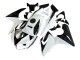 2002-2006 White Glossy Black Honda CBR125R Motorcycle Fairings UK