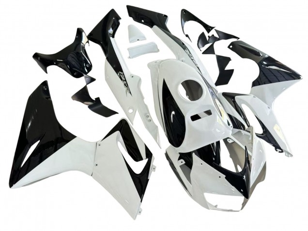 2002-2006 White Glossy Black Honda CBR125R Motorcycle Fairings UK