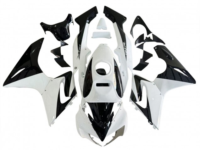2002-2006 White Glossy Black Honda CBR125R Motorcycle Fairings UK