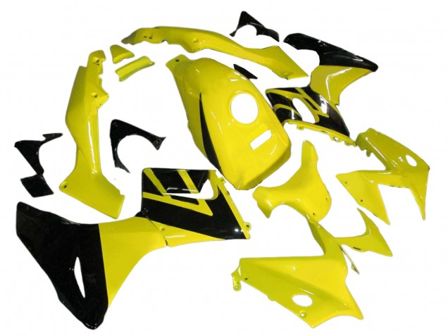2002-2006 Yellow Glossy Black Honda CBR125R Motorcycle Fairings UK