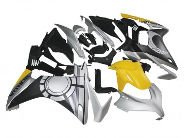Buy 2013-2015 Silver Yellow Matte Black Honda CBR500R Motorcycle Fairings UK