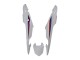 2013-2015 White Red Blue HRC Honda CBR500R Motorcycle Fairings UK