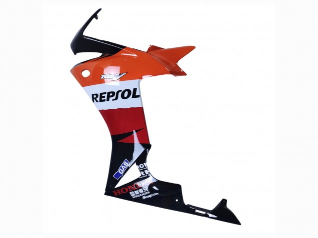 2013-2015 Orange White Red Glossy Black Repsol 3 Honda CBR500R Motorcycle Fairings UK