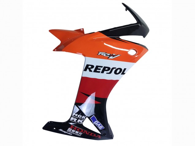 2013-2015 Orange White Red Glossy Black Repsol 3 Honda CBR500R Motorcycle Fairings UK