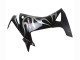 2013-2015 Glossy Black Silver Flame Honda CBR500R Motorcycle Fairings UK