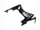 2013-2015 Glossy Black Silver Flame Honda CBR500R Motorcycle Fairings UK