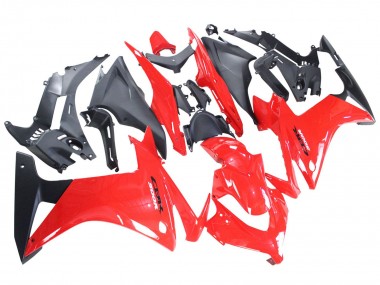 Buy 2013-2015 Red Matte Black Honda CBR500R Motorcycle Fairings UK