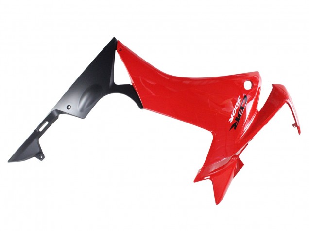 2013-2015 Red Matte Black Honda CBR500R Motorcycle Fairings UK