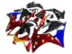 2013-2015 Red Blue Yellow Star Honda CBR500R Motorcycle Fairings UK