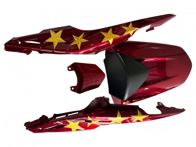 2013-2015 Red Blue Yellow Star Honda CBR500R Motorcycle Fairings UK