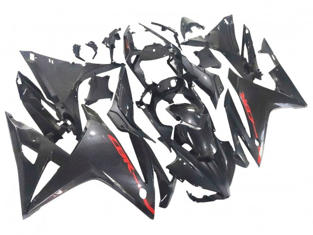 2016-2018 Black Carbon Fiber Red Honda CBR500R Motorcycle Fairings UK