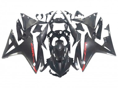 Buy 2016-2018 Black Carbon Fiber Red Honda CBR500R Motorcycle Fairings UK