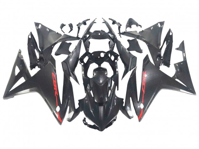 2016-2018 Black Carbon Fiber Red Honda CBR500R Motorcycle Fairings UK