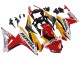 2016-2018 Yellow White Red Repsol HRC Honda CBR500R Motorcycle Fairings UK