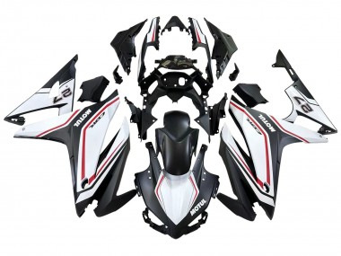 Buy 2016-2018 White Red Matte Black Honda CBR500R Motorcycle Fairings UK