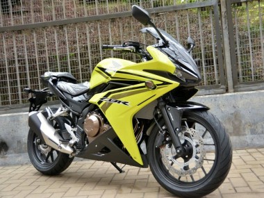 Buy 2016-2018 Yellow Honda CBR500R Motorcycle Fairings UK