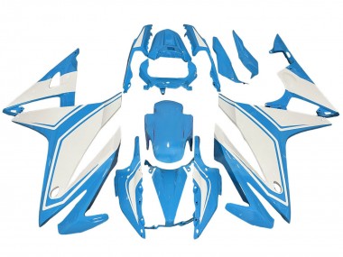 Buy 2016-2018 Light Blue White Honda CBR500R Motorcycle Fairings UK
