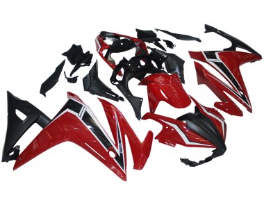 Buy 2016-2018 Red White Matte Black Honda CBR500R Motorcycle Fairings UK