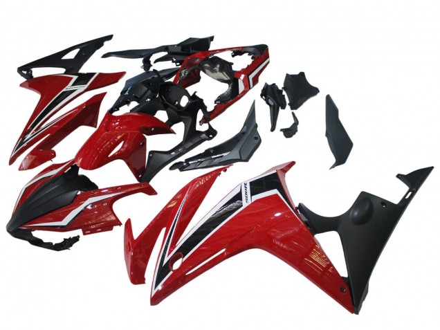 2016-2018 Red White Matte Black Honda CBR500R Motorcycle Fairings UK