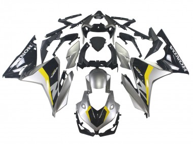 Buy 2019-2023 Silver Yellow Glossy Black Honda CBR500R Motorcycle Fairings UK