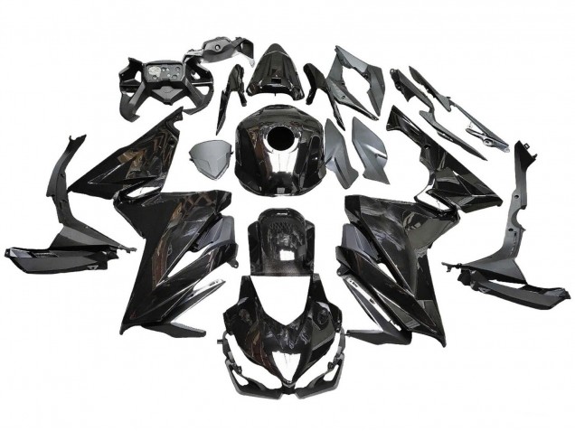 2019-2023 Glossy Black Honda CBR500R Motorcycle Fairings UK