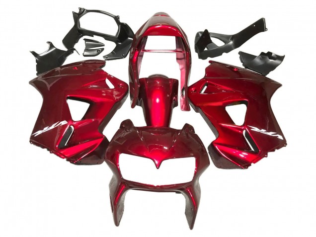 1998-2001 Red Honda VFR 800 Motorcycle Fairings UK