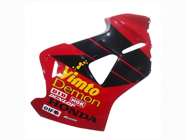 1998-2001 Red White Glossy Black Vimto Honda VFR 800 Motorcycle Fairings UK