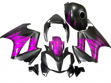 Buy 2002-2013 Purple Matte Black Honda VFR 800 Motorcycle Fairings UK
