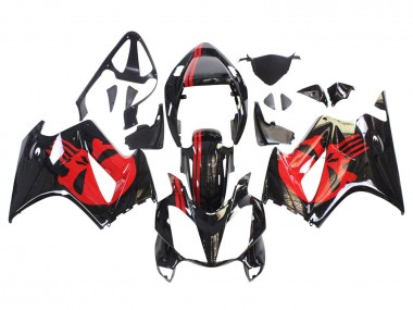 Buy 2002-2013 Glossy Black Red Honda VFR 800 Motorcycle Fairings UK