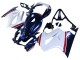 2002-2013 White Red Dark Blue Honda VFR 800 Motorcycle Fairings UK