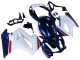 2002-2013 White Red Dark Blue Honda VFR 800 Motorcycle Fairings UK