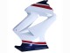 2002-2013 White Red Dark Blue Honda VFR 800 Motorcycle Fairings UK
