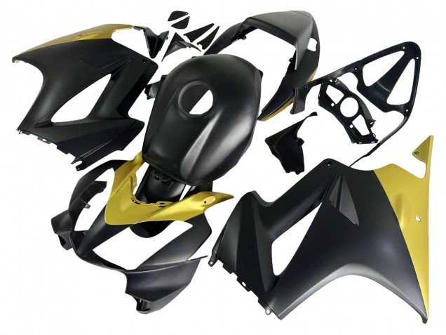2002-2013 Yellow Matte Black Honda VFR 800 Motorcycle Fairings UK