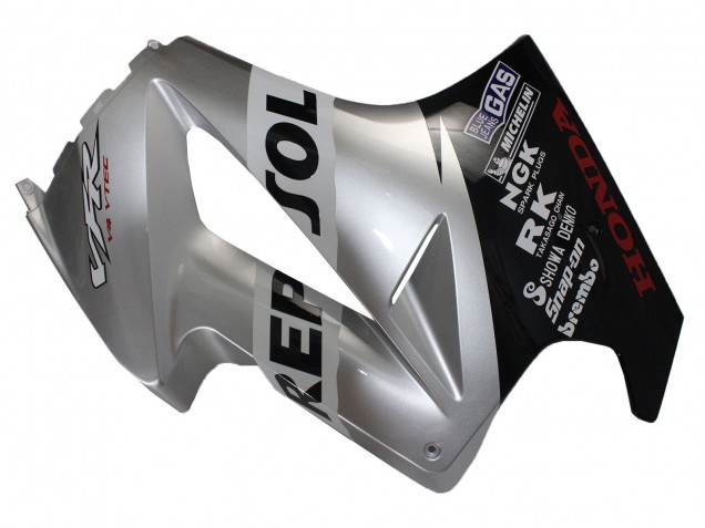 2002-2013 Silver Glossy Black Repsol Honda VFR 800 Motorcycle Fairings UK